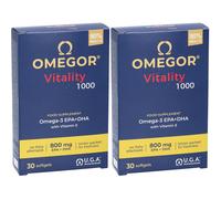 Omegor Vitality 1000 2x30 pz Capsule morbide