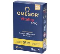 Omegor OMEGOR VITALITY 1000 30 CAPSULE MOLLI