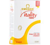 UGA Nutraceuticals Omegor - Vitality 1000 Integratore, 60 Capsule Molli