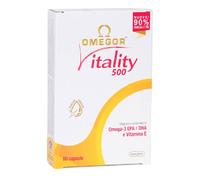 U.G.A. Nutraceutical Integratore alimentare Omegor Vitality 500 - Omega3 EPA/DHA - 60 capsule