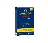 OMEGOR Vitality500 60 capsule - Integratore alimentare per la funzione cardiaca