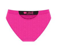 Omen's Underwear - Mutandine da donna con stampa a cuore e ritagli. Intimo confortevole e traspirante per l'uso quotidiano, abbigliamento casual o, rosa acceso, S