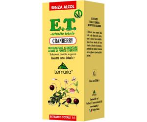 omeosalusvet s.r.l. Cranberry estratto totale 30 ml