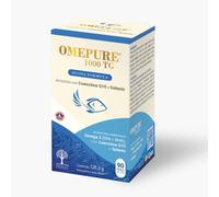 Omepure 1000TG - 90 perle da 1,41g - Integratore alimentare di Omega3 con Coenzi