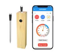 OMESER Termometro Carne Wireless Bluetooth con 1 Sonde per Forno BBQ 100m