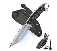 Omesio M-YL21 Tanto 420 Full Tang 6 cm G10 con Fodero Kydex