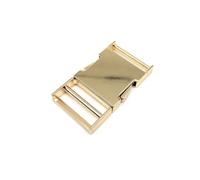 OMEVU 2 Pezzi 19mm 25mm 32mm 38mm Borsa in Pelle di Metallo Zaino Cinghia della Borsa Cinghia in Tessuto Fibbia a sgancio rapido Laterale Chiusura Serratura Riparazione