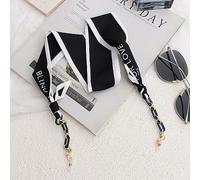 OMEVU Catene per Occhiali con Nastro di Seta Boho Occhiali da Sole in Acrilico Porta Cordino Maschera Cinghia da Appendere al Collo Occhiali Regalo per Ragazza