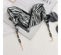 OMEVU Catene per Occhiali con Nastro di Seta Boho Occhiali da Sole in Acrilico Porta Cordino Maschera Cinghia da Appendere al Collo Occhiali Regalo per Ragazza