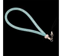 OMEVU Cinghie per Telefono con Strass e Diamanti, Catena Corta Colorata e Lucida per Cellulare