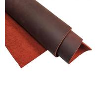 OMEVU Materiale in Pelle di Cavallo Pazzo Lavorazione della Pelle a Mano Fai-da-Te Pelle Bovina Pull-up Spessa 2 mm Primo Strato di Pezzo di Pelle Vintage conciata ad Olio