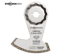 CMT Orange Tools OMF243-X1 - Lama a Segmenti per Fughe e Marmo/Resina Diamond Grit 68x30 mm