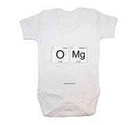 "OMG chimica simboli Body/Tutina baby, abbigliamento, carino, divertente, baby Boy, baby Girl, unisex, Hilarious, Cheeky, novità, Natale, baby shower, regali di compleanno, regali