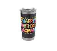 OMG È il compleanno di mia mamma felice a lui e mamma Bicchiere termico in acciaio inox doppia parete