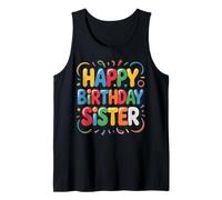 OMG È Il Compleanno di mia Sorella Felice a Me Canotta