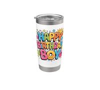 OMG È il compleanno di mio figlio, buon compleanno a lui e ragazzo Bicchiere termico in acciaio inox doppia parete