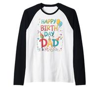 OMG È Il Compleanno di Mio Padre Buon Compleanno a Me, Padre papà Maglia con Maniche Raglan