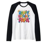 OMG È Il Compleanno di Mio papà Felice a Lui e papà Maglia con Maniche Raglan