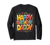 OMG È Il Compleanno di Mio papà Felice a Me Maglia a Manica