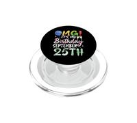 OMG È il mio compleanno il 25 settembre Happy To Me Boy Girl PopSockets PopGrip per MagSafe