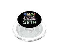 OMG È il mio compleanno il 28 settembre Happy To Me Boy Girl PopSockets PopGrip per MagSafe