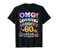OMG È il sessantesimo compleanno di mio nonno, buon 60 anni Maglietta