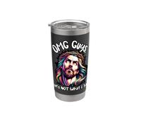 OMG Guys That's Not What I Said Jesus Funny Quote Bicchiere termico in acciaio inox doppia parete