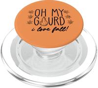 OMG OH MY GOURD I LOVE FALL Divertente Foglie d'Autunno Meme PopSockets PopGrip per MagSafe