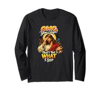 OMG Voi Ragazzi, Non è Quello Che Ho Detto Gesù Religioso Maglia a Manica