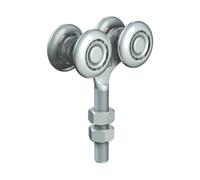 OMGE 53 CARRELLO A 4 RUOTE D 38 MM PORT 220 KG