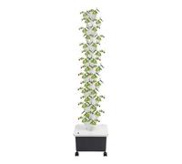 OMGGYER Sistema idroponico a 45 fori, 15 animali, sistema di coltivazione senza fragole, kit per la coltivazione a torre aeroponica, sistema di coltivazione idroponico con ruote, pompa per idratazione