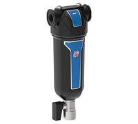 OMI Separatore di condensa SA030AF Separatore a ciclone da 500 l/min 3/8 ”17 bar Nero e Blu 212x76 mm, 1 elemento