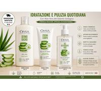 OMIA Aloe Kit Pelle Delicata 3 Pezzi Gel Detergente Dermo Bagno Crema Corpo
