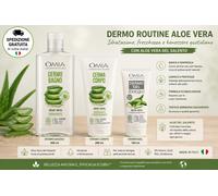 OMIA Aloe Routine Corpo Idratante Kit 3 Pezzi Dermo Bagno,Crema Corpo, Dermogel