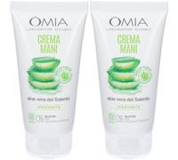Omia - Crema Mani con Aloe Vera del Salento 2x75 ml
