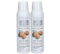 OMIA Deo Spray Neutro Idratante Olio Di Argan 2x150 ml Deodorante Spra