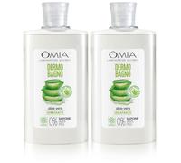 OMIA Dermo Bagno Aloe Vera 2x400 ml Schiuma da bagno