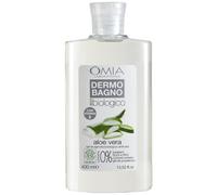 Omia - Dermo Bagno Eco Bio con Aloe Vera del Salento, Bagnoschiuma Delicato e Rinfrescante, Dermatologicamente Testato, Formula Vegana e Nichel Free - Dermatologicamente Testato - Flacone da 400 ml