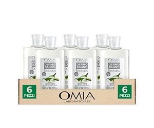 Omia, Dermobagno Ecobio Aloe Vera, Bagnoschiuma Per Pelli Secche e Delicate - Dermatologicamente Testato, Senza SLES, PEG e Parabeni - Confezione da 6 Pezzi da 400 ml