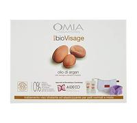 Omia - Eco Bio Visage, Beauty Routine Olio d'Argan, Trattamento Idratante e Elasticizzante con Crema Viso e Latte Detergente per Pelli Normali e Miste, Confezione Regalo, Dermatologicamente Testato