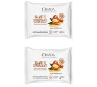 OMIA ECOBIO Salvietta Struccante Viso Argan 2x20 pz Salviette