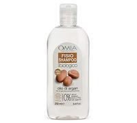 Omia, Fisio Shampoo Eco Bio Con Olio di Argan, Adatto ad un Uso Frequente - Ideale per Capelli Secchi e Fragili, Azione Nutriente - Dermatologicamente Testato, Senza SLES e PEG - 250 ml