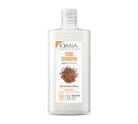 Omia, Fisio Shampoo Eco Bio con Olio di Semi di Lino, Per Capelli Crespi, Lisciante e Disciplinante, Adatto ad un Uso Frequente, Senza Siliconi, Dermatologicamente Testato - Flacone da 200 ml