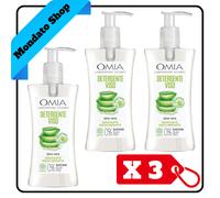 OMIA GEL DETERGENTE VISO IDRATANTE ALOE VERA 200ml (X3)