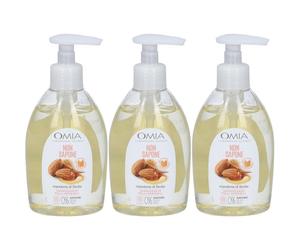 Omia Non Sapone con Olio di Mandorla di Sicilia 3x300 ml