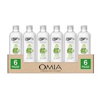 Omia Non Sapone Ecoricarica per Viso Mani Corpo Igienizzante e Idratante Ideale per Pelli Secche e Delicate con Aloe del Salento Senza SLES PEG - 6 Flaconi da 750ml