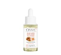 Omia, Olio Viso per Pelli Sensibili con Mandorla di Sicilia, Trattamento Viso Lenitivo, Idratante e Protettivo, Vegano e Dermatologicamente Testato, 30 ml