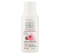 Omia, Sapone Intimo Ph 3.5 Malva Officinalis, Detergente Intimo con Azione Rinfrescante - Indicato per Donne e per Combattere gli Odori Intensi - Dermatologicamente Testato, Nichel Free, 250ml