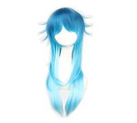 Omicidio drammatico DMMD Seragaki Aoba Parrucca Ombre Blu Parrucche sintetiche termoresistenti per capelli Parrucche + Cappuccio per parrucca PL-003
