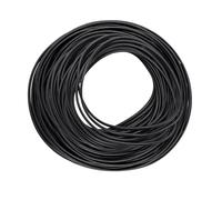 OMIGA 12m Profili in Gomma Ø6 mm Guarnizione Porta Blindata Guarnizione Auto Utilizzate Come Materiale di Riempimento ha Buone Proprietà di Tenuta Nero